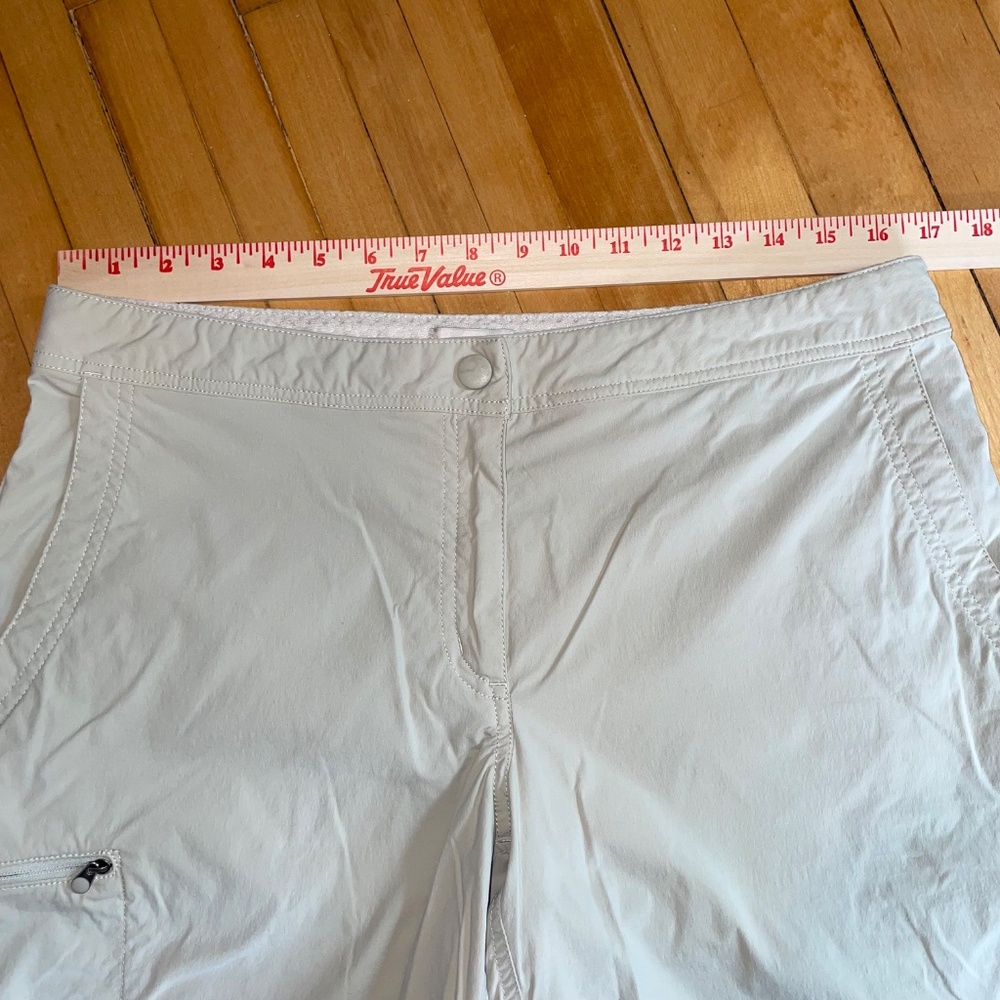 L.L.Bean Women’s Water Repellent Comfort Trail Shorts Mid Rise Adjustable Waist - Picture 10 of 13